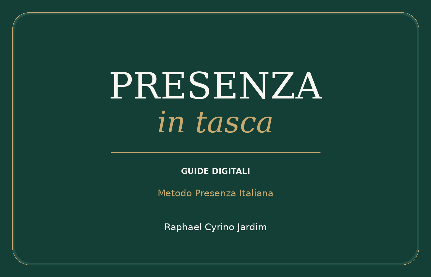 Presenza in Tasca